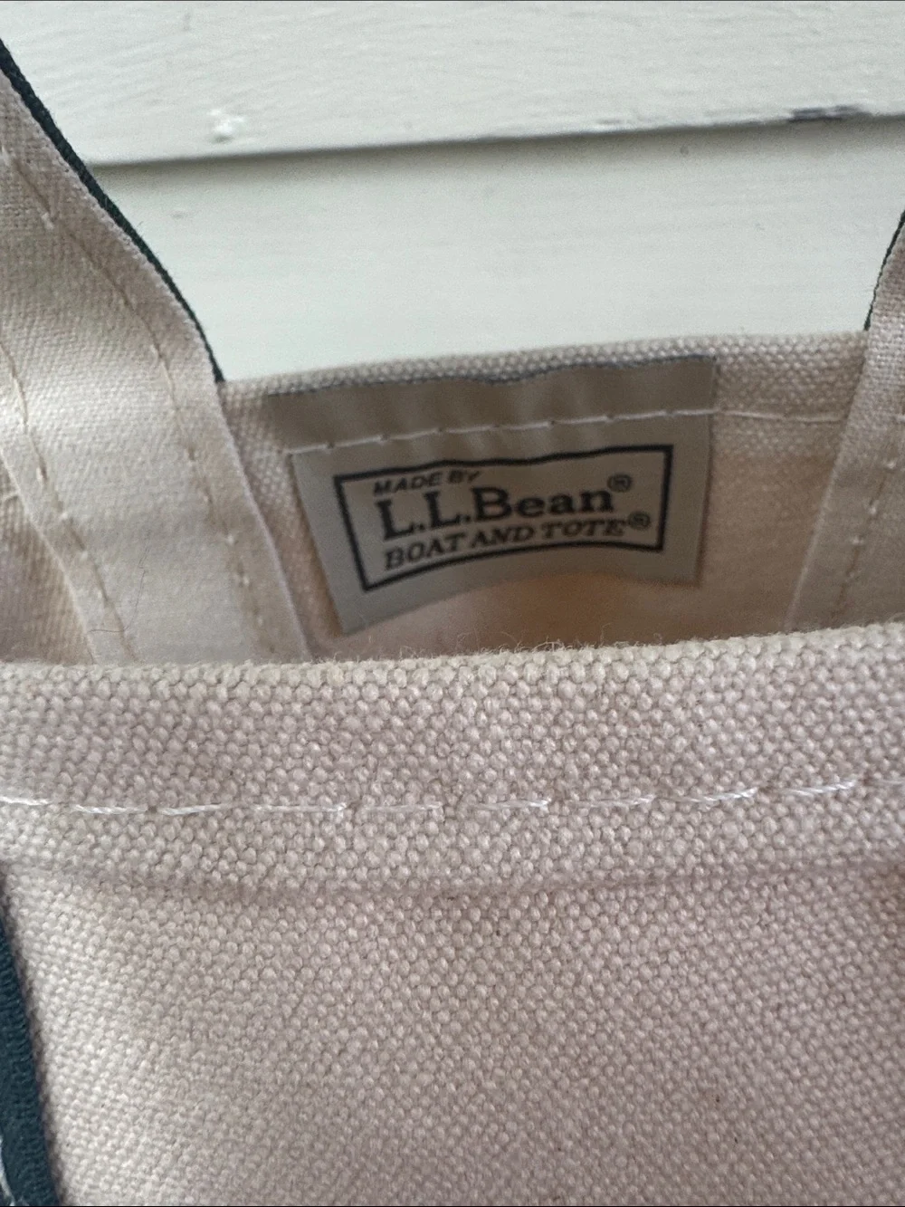 Vintage L.L. Bean Fall Leaf Mini Tote